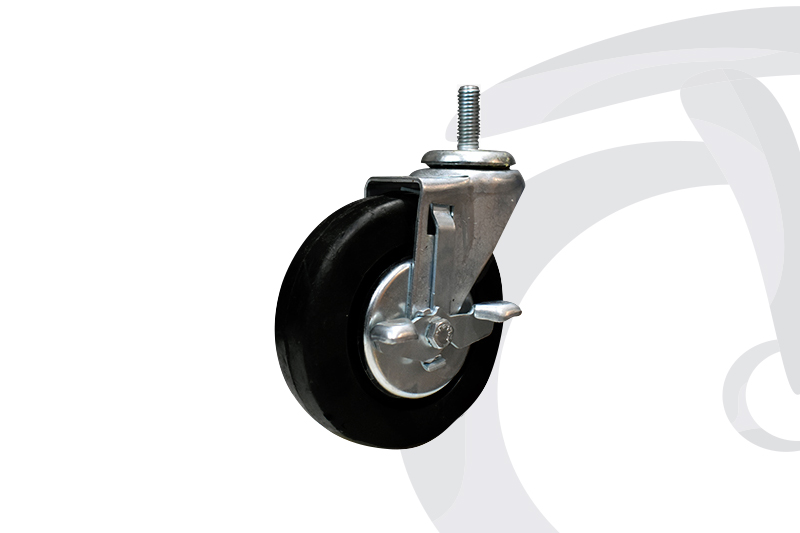 RODAJA HULE TIPO LIGERO ESPIGA ROSCA FRENO LATERAL